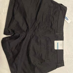 Old navy black shorts NWT
